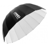 Jinbei Deep Focus sateenvarjo 105 cm, valkoinen