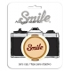 Smile Retro lens cap - Several sizes