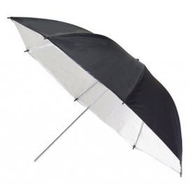 Jinbei 102cm valkoinen heijastava sateenvarjo