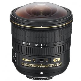 AF-S Fisheye Nikkor 8-15m F/3.5-4.5E ED