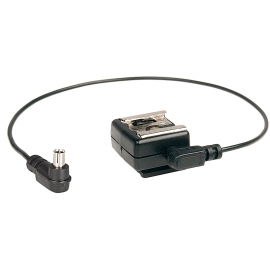 Kaiser 1301 Hot Shoe Flash Adapter With Cable