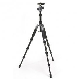 TE-225K Aluminum Travel Tripod-Kit