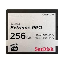SanDisk Extreme Pro 256gb CFast 2.0 525MB/s