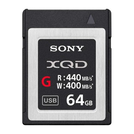 Sony 64GB XQD G-series 440MB/400MB 4K muistikortti