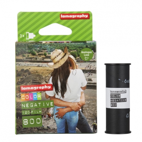 Lomography Color Negative ISO 800 120 3 pack