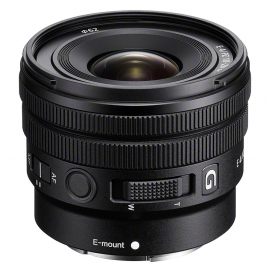 Sony E PZ 10–20 mm F4 G lens