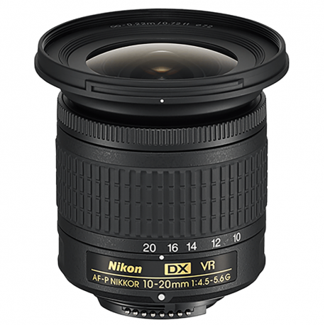 Nikon AF-P DX Nikkor 10-20mm f/4.5-5.6G VR objektiivi