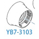 YB7-3103-000 EYECUP RUBBER R  14X32 IS