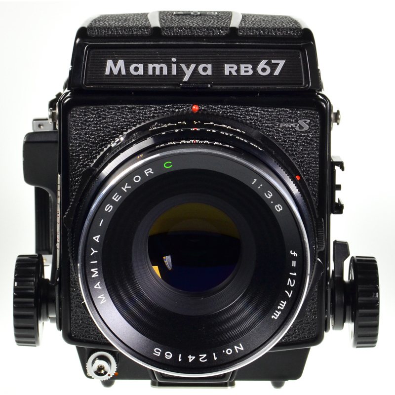 Mamiya RB67 Professional S + 127mm f/3.8 Mamiya-Sekor C