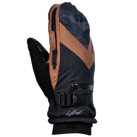 Vallerret Skadi Zipper Mitt PSP kuvaushanskat - Ruskea
