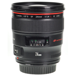 Canon EF 24mm f/1.4L II USM - käytetty