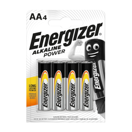 Energizer AA - LR6 1.5V Alkaline Battery 4 pcs