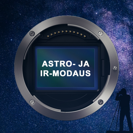 Astro modification and IR modification for camera