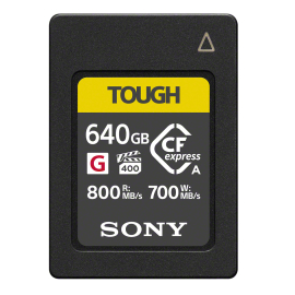 Sony 640Gb CEA-G CFexpress Type A Memory Card