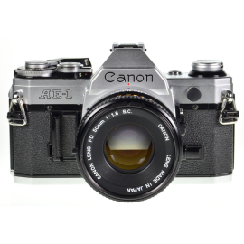Canon AE-1 + FD 50mm f/1.8 S.C.