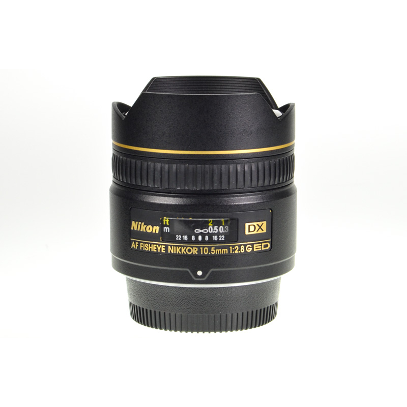 nikon 10.5 fisheye used