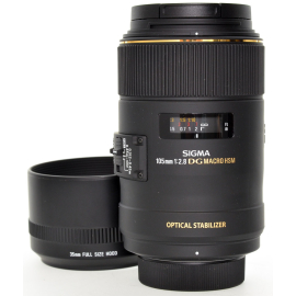Sigma 105mm f/2.8 EX DG Macro lens - Nikon F - Used