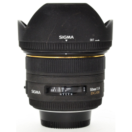 Sigma 50mm f/1.4 EX DG HSM lens - Nikon F - Used