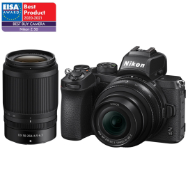 Nikon Z 50 + Z DX 16-50mm f/3.5-6.3 VR + Z DX 50–250mm f/4.5–6.3 VR