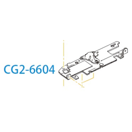 CG2-6604-000 PLATE ASS'Y, BOTTOM EOS R6 sis. pohjakierre