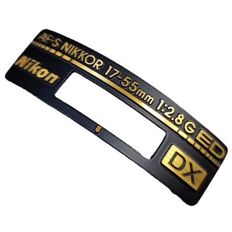 NAME PLATE AFS DX 17-55mm 2.8G ED