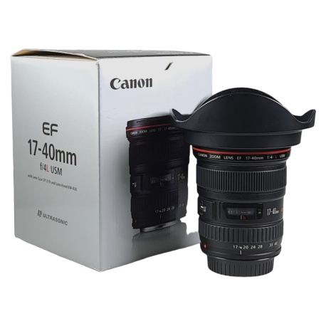 Canon EF 17-40mm f/4L USM objektiivi - käytetty
