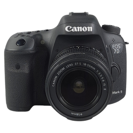 Canon EOS 7D Mark II + EF-S 18-55mm IS II - Used