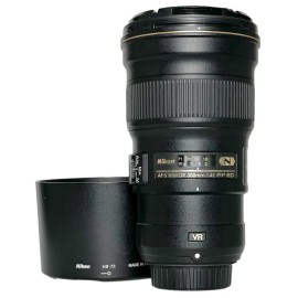 Nikon AF-S Nikkor 300mm f/4E PF ED VR telephoto lens - Used