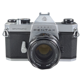 Pentax Spotmatic SP II + Super-Multi-Coated Takumar 55mm f/1.8