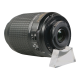 Nikon AF-S DX Nikkor 55-200mm f/4-5.6G ED VR objektiivi - käytetty