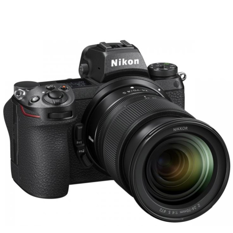 Nikon Z 7II mirrorless body + 24-70mm f/4 S objective