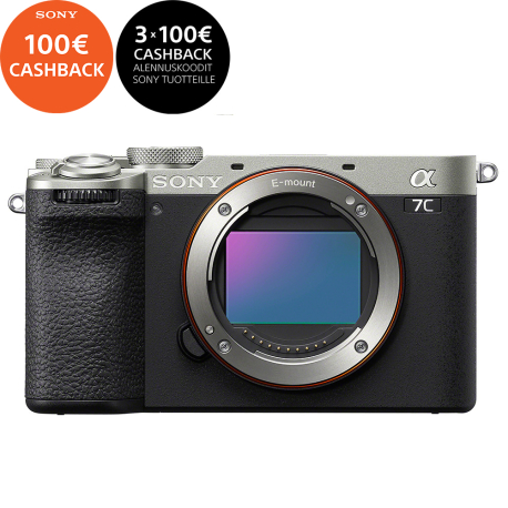 Sony A7C II järjestelmäkamera
