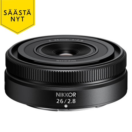 Nikon NIKKOR Z 26mm f/2.8 objektiivi
