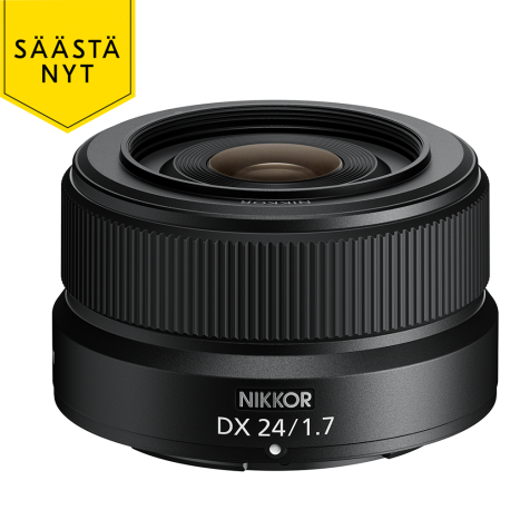 Nikon Nikkor Z DX 24mm f/1.7 objektiivi