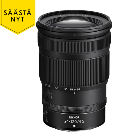 Nikon NIKKOR Z 24-120mm f/4 S lens