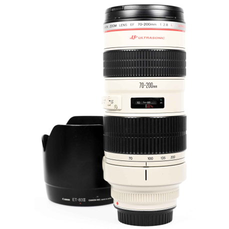 Canon EF 70-200mm f/2.8 L USM objektiivi - käytetty