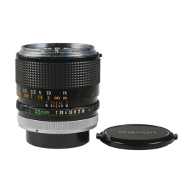 Canon FD 35mm f/2 Concave "Silver Nose"