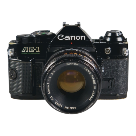 Canon AE-1 Program + FD 50mm f/1.8 S.C.