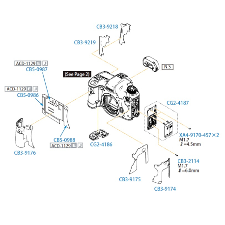 TAPE, DOUBLE SIDE GRIP 1/3 CANON EOS 6D