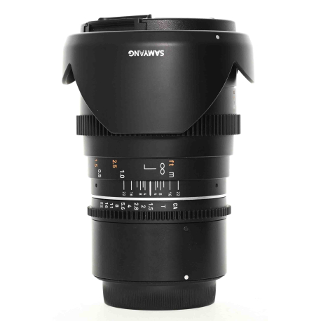 Samyang 24mm T1.5 VDSLR MK2 objektiivi - Canon RF - käytetty