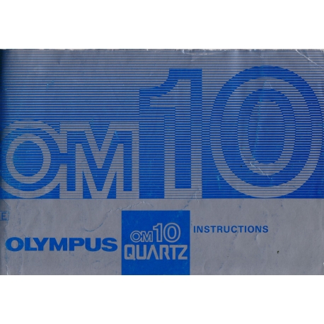 Olympus OM10 Quartz - Instructions