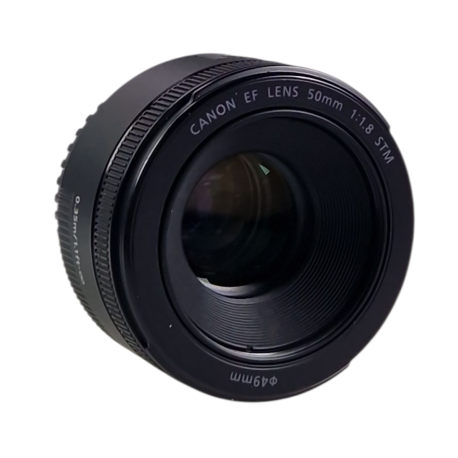Canon EF 50mm f/1.8 STM objektiivi - käytetty