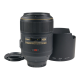 Nikon AF-S Micro Nikkor 105mm f/2.8G IF ED VR objektiivi - käytetty