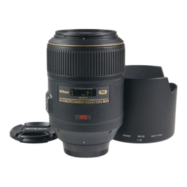 Nikon AF-S Micro Nikkor 105mm f/2.8G IF ED VR objektiivi - käytetty