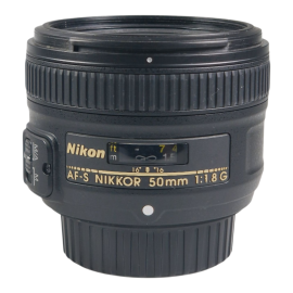 Nikon AF-S Nikkor 50mm f/1.8G objektiivi - käytetty