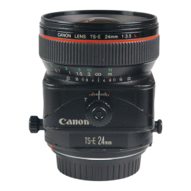 Canon TS-E 24mm f/3.5 L objektiivi - käytetty