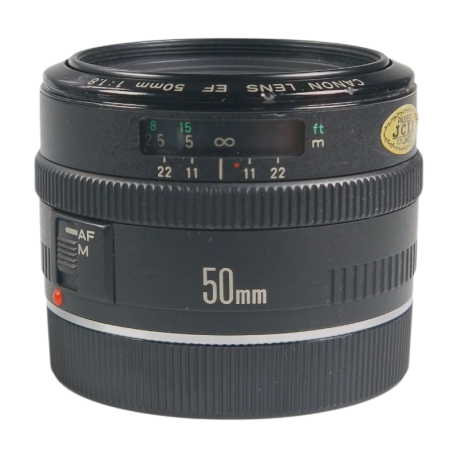 Canon EF 50mm f/1.8 normaaliobjektiivi - käytetty