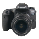 Canon EOS 77D + EF-S 18-55mm f/3.5-5.6 IS -  käytetty