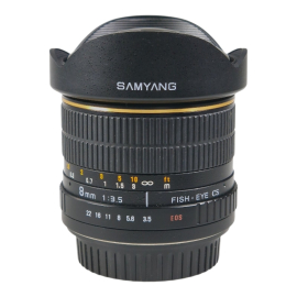 Samyang 8mm f/3.5 Fisheye CS - Canon EF-S - Used