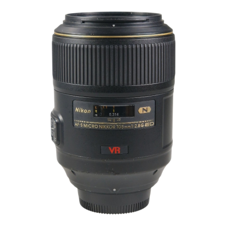 Nikon AF-S Micro Nikkor 105mm f/2.8G IF ED VR objektiivi - käytetty